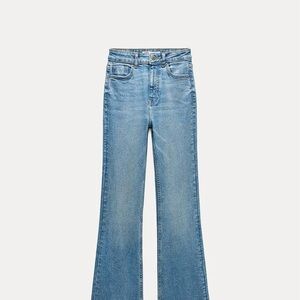 Zara NEW Light Blue Flare Women's Jeans